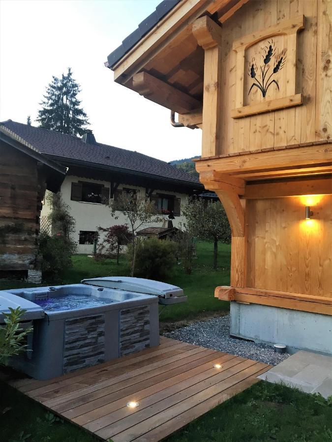 Chalet Luxe Les Melezes Samoens Luaran gambar