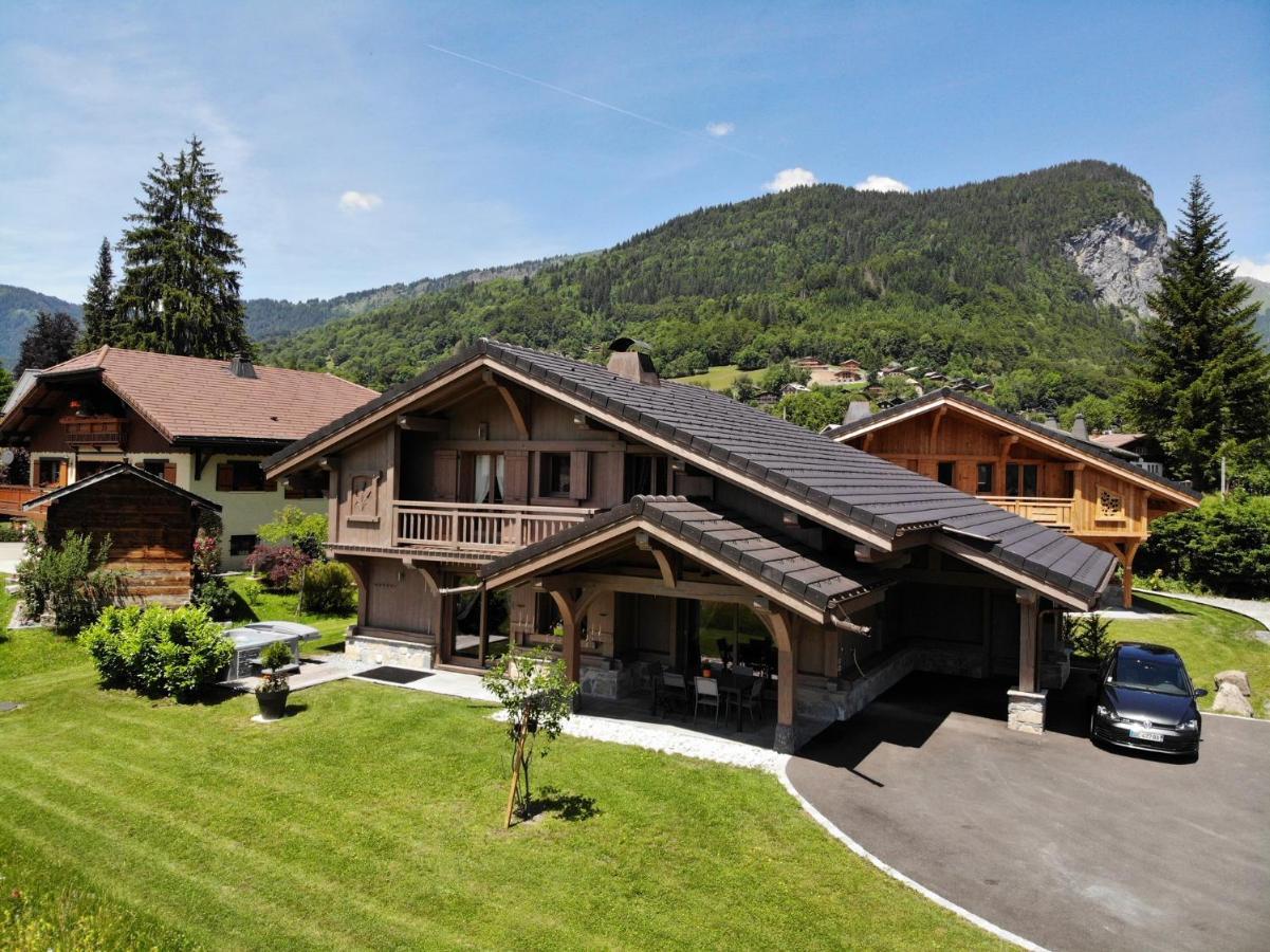 Chalet Luxe Les Melezes Samoens Luaran gambar